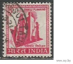 Индия. Семья. 1967г. Mi#435.