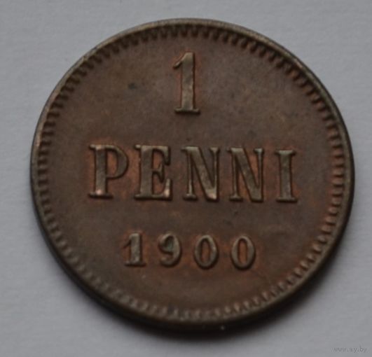 Финляндия, 1 пенни 1900 г.