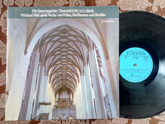 Виниловая пластинка DIE SAUERORGEL DER THOMASKIRCHE ZU LEIPZIG.