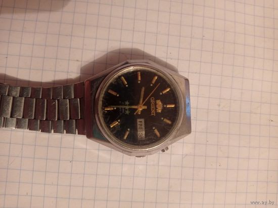 Часы Ориент автоподзавод рабочие с рубля без мпц!