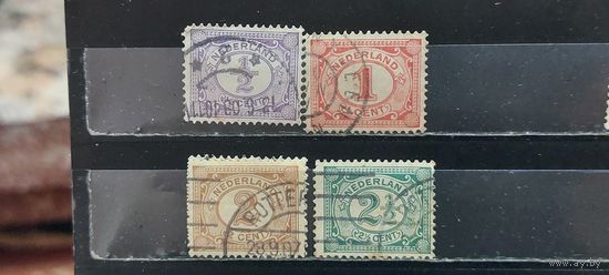 РАСПРОДАЖА НИДЕРЛАНДЫ 1889г. Полная серия. Гаш.