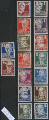 СОЗ. С. 31/46. 1948. Знаменитые немцы. чист.