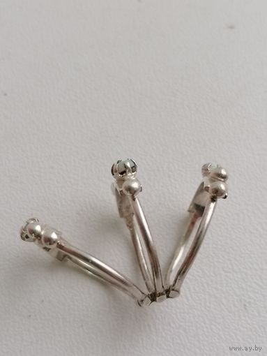 Складное кольцо, серебро 925 пр, опалы, бренд Соколов, торги с Рубля