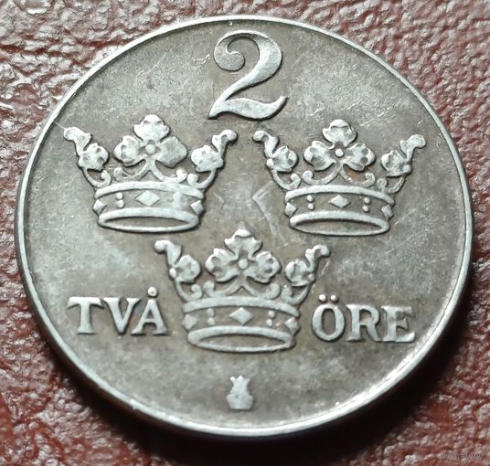 Швеция 2 эре, 1946     ( 1-5-4 )
