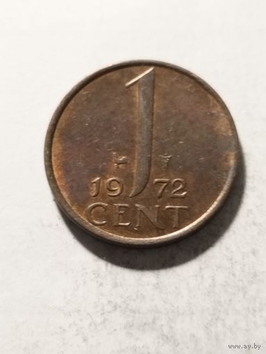 Нидерланды 1 цент 1972