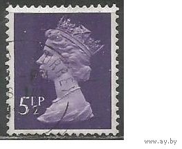 Британия. Королева Елизавета II. 1972г. Mi#611.
