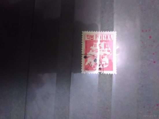 ПОЛЬША, 1966,  туризм, 1м (на "СКАНЕ" справочно приведены номера и цены по  Michel)