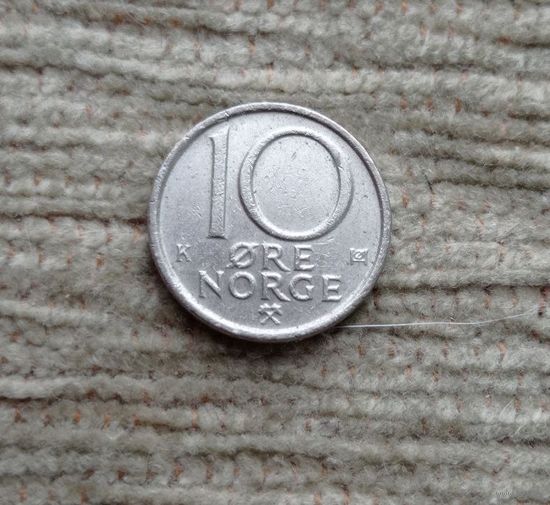 Werty71 Норвегия 10 эре 1987