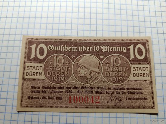 Германия 10 пфенингов (2)