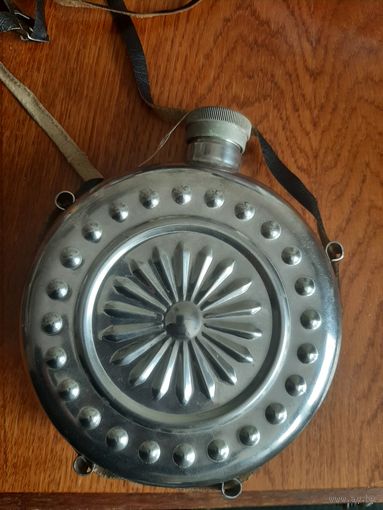 Фляжка металлическая