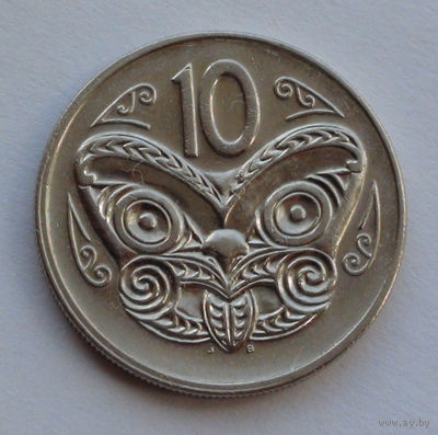 Новая Зеландия 10 центов. 1978 г.