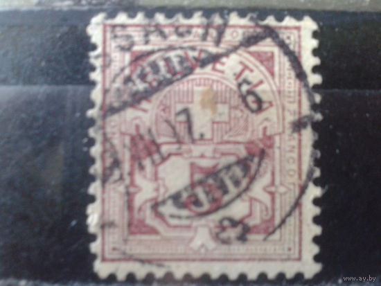 Швейцария 1882 Стандарт 5с