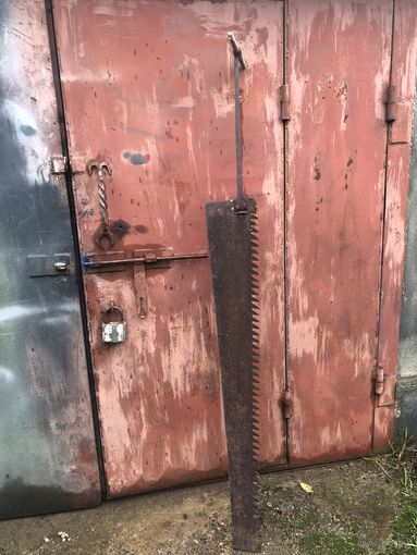 Пила старинная