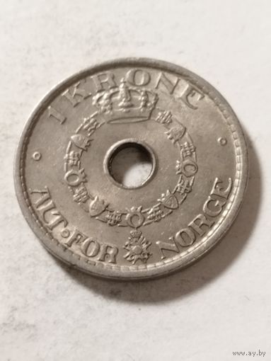 Норвегия 1 крона 1949
