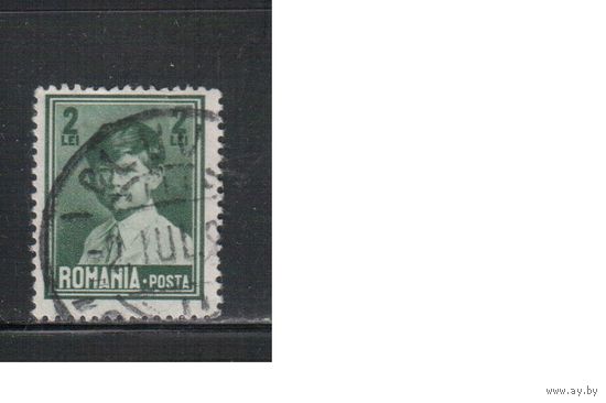 Румыния-1928, (Мих.324)  гаш. , Стандарт,  Король Михаил I