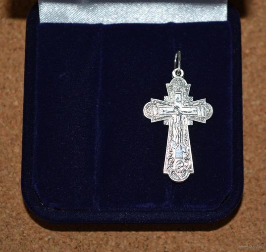Крестик нательный Ag_925, 33х17мм, 1.64гр.