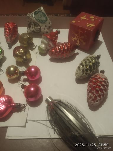Ёлочные игрушки, маленькие