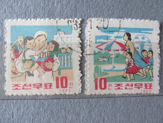 КНДР. 1963. Дети