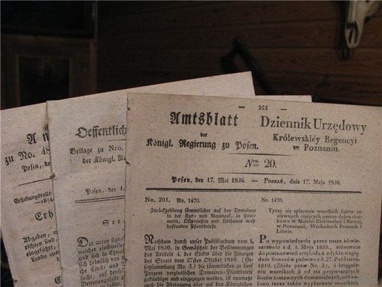 Восстание 1831 года, поисковые листы