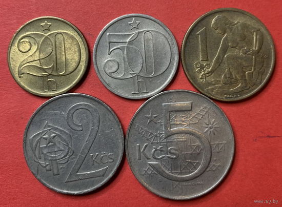 Чехословакия 5 монет