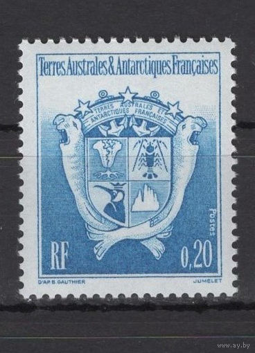 ТААФ Французские Антарктические Территории /Terres australes et antarctiques francaises (TAAF) 1993** Геральдика Герб ТААФ