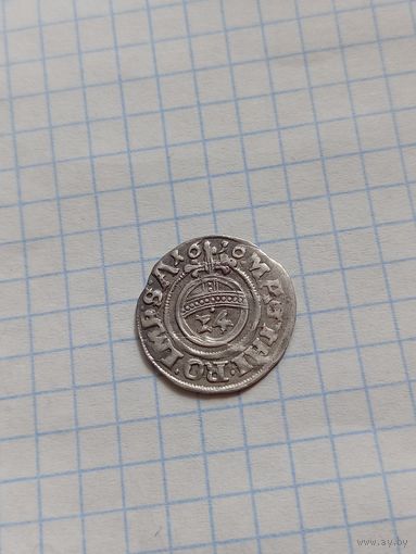 1/24 талера (грош) 1616 года. Хильдесхайм. R!