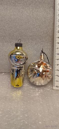 Ёлочные игрушки. Космонавт +. 8-25