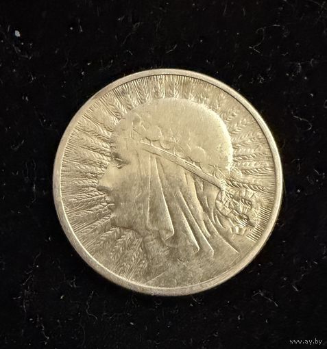 2 злотых 1932 г.  Польша.  Ядвига.  Серебро