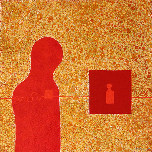 Картина (холст, масло) 50 x 50 см