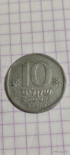 Израиль 10 шекелей