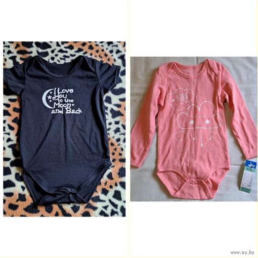 Бодики на девочку 18-24мес, новые-2шт