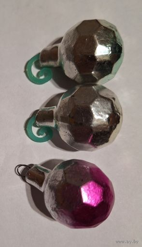 Елочные игрушки  из набора Малютка Иней