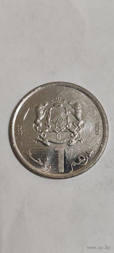 Марокко 1 дирхам 2017