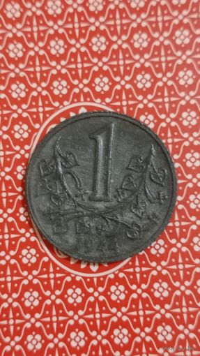 Богемия и Моравия 1 крона 1944