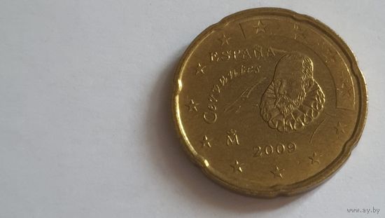 Испания 2009 20 евроцентов