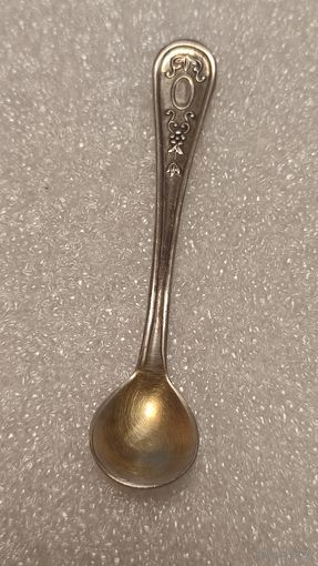 Ложка для соли мельхиор СССР