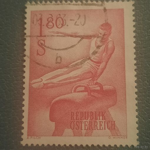 Австрия 1963. Спорт. Гимнастика