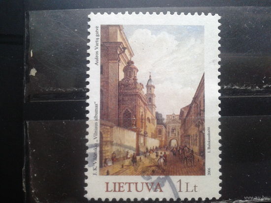 Литва 2006, Литография из Вильнюсского альбома