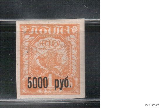 РСФСР-1922 (Заг.34) ,*    , Стандарт, Черная надп.