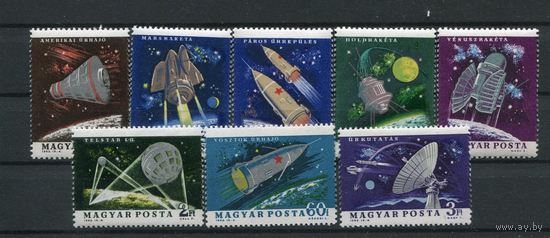 ВЕНГРИЯ 1983 КОСМОС, РБ, КЦ 6.0 ЕВРО, ЧИСТАЯ ** (Р18