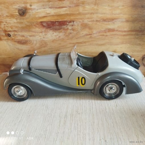 Винтаж.BMW 328.POLISTIL.Италия.1:16