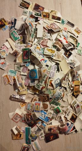 Марки 1250 шт. С рубля!