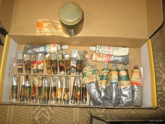 Краски масляяные СССР