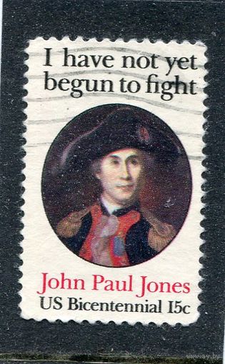 США. Джон Пол Джонс, шотландский моряк