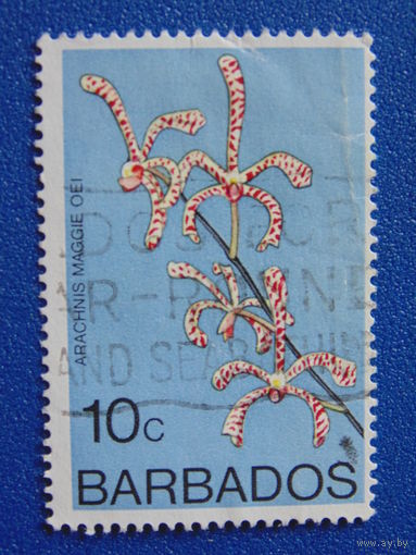 Барбадос 1974 г. Цветы.