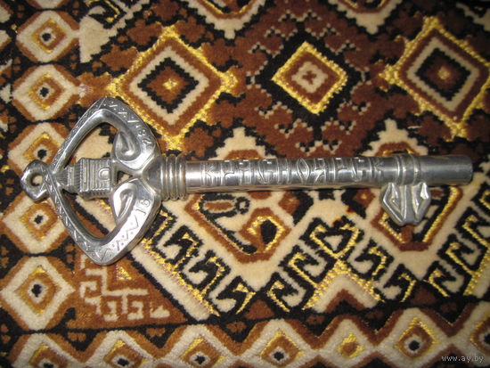 Ключ сувенирный алюминиевый Красноярск.