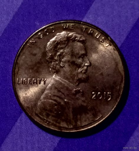 1 цент 2015 г  США