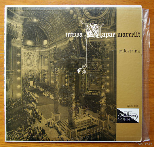 Palestrina. Missa Papae Marcelli - Vienna Akademie Kammerchor, Gunter Theuring (Vinyl)