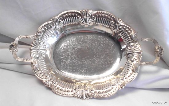 Конфетница Сухарница Визитница Поднос для визиток 35 х 22 см