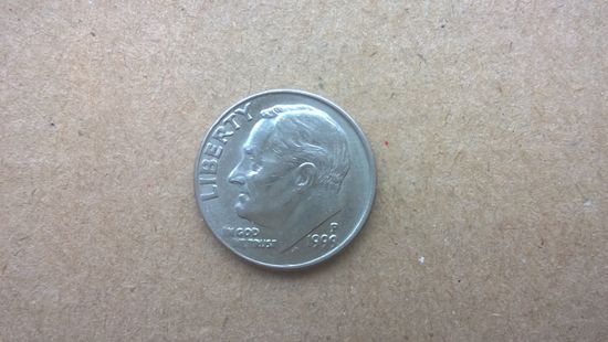 США 1 дайм, 1999"P". (К-U-обм)